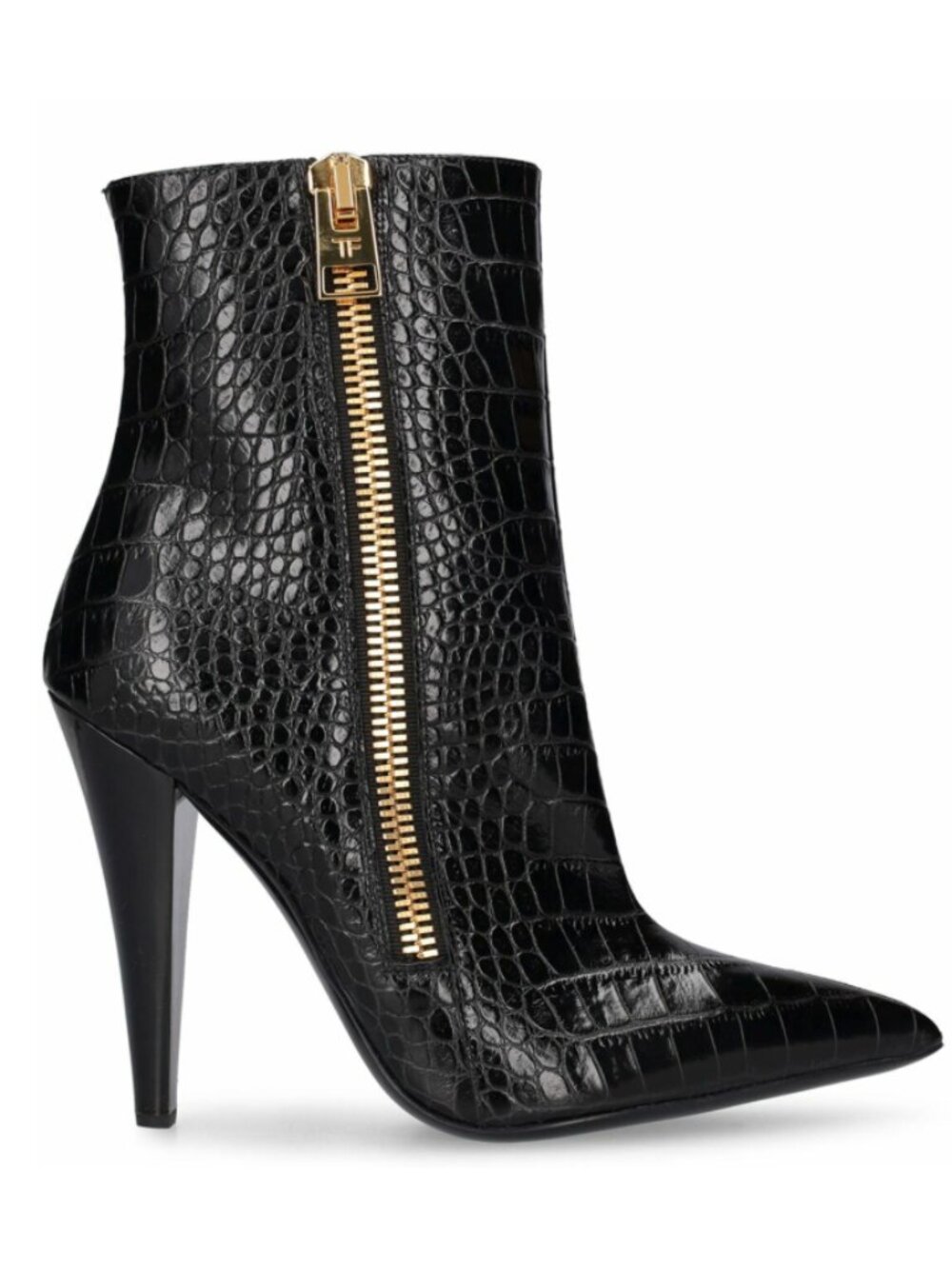 NWT Tom Ford Crocodile Embossed Ankle Boot